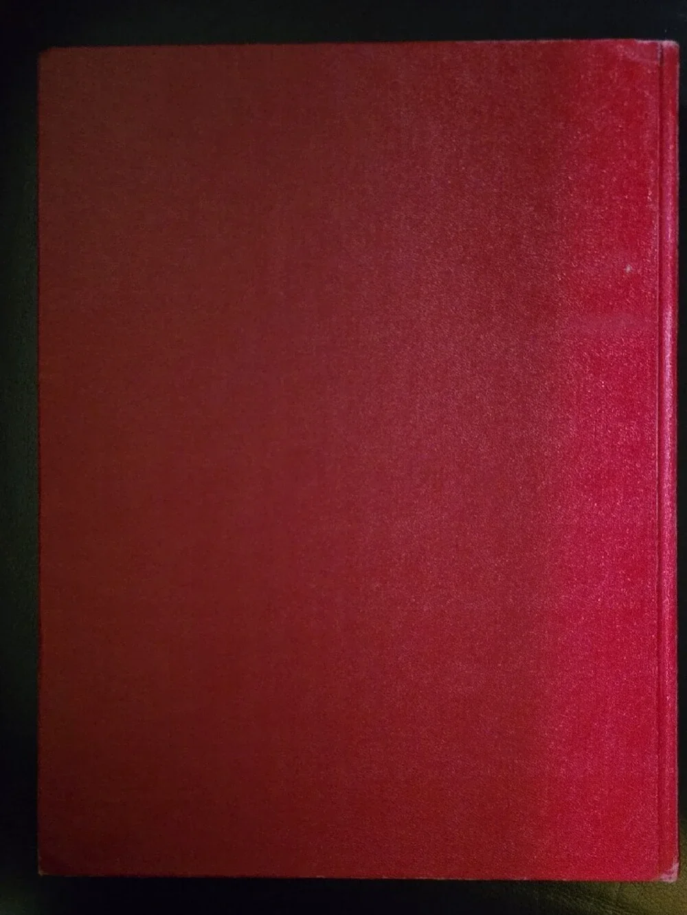 Baker Furniture Co Red Hardcover Furniture Book with Gold Lettering